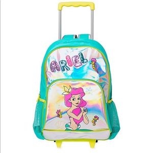 Disney The little mermaid “Ariel” rolling book bag